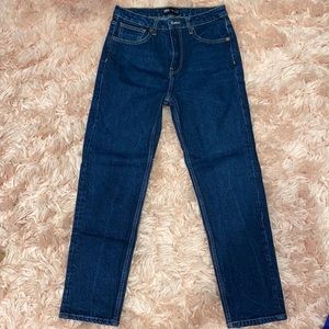 Zara mid rise jeans